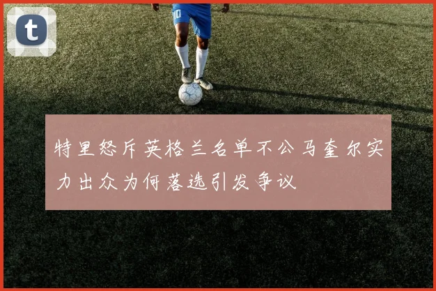 特里怒斥英格兰名单不公马奎尔实力出众为何落选引发争议
